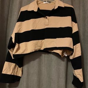 Oak and Fort Sweater Cropped